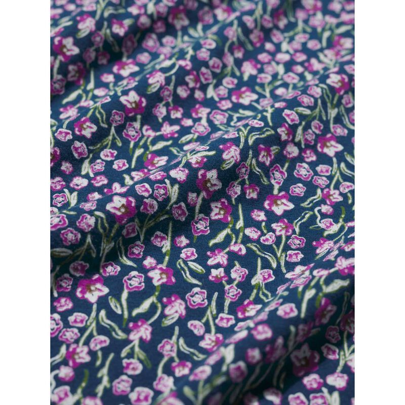 Seasalt Cornwall April Dress - Flax Flower Bright Orchid image number 3